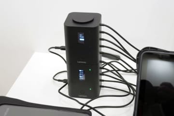 【編集部の注目！】レノボ、Chromebook5台対応×充電状況が一目でわかるスマートチャージャー