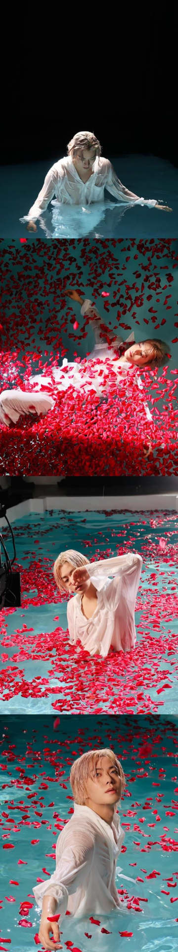 NCT・ユウタ、濡れたシャツから溢れ出す大人の色気…「最高です」「美しすぎます」【PHOTO】