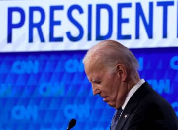 バイデン氏討論会に「衝撃」　昨年の大統領選で前政権高官