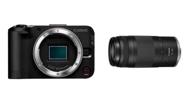キヤノン、ミラーレスカメラ「EOS R50 V」と望遠ズームレンズ「RF75-300mm F4-5.6」の発売日決定