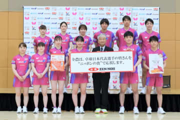 世界卓球選手権がカタールで5月17日から開幕！ ＪＡ全農が日本代表選手の皆さんを「ニッポンの食」で応援