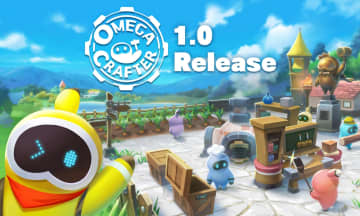 “自動化・効率化”がプログラミング未経験者でも楽しめる「Omega Crafter」正式リリース、PFNが自社開発／開発難航中のゲームの世界を舞台にしたオープンワールドサバイバルクラフト