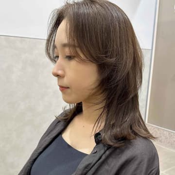 5年間同じ髪型 →【40代】も似合う「大人っぽウルフ」でちょいイメチェン♡