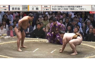 大相撲五月場所で中継に抜かれた“和装美”芸能人にネット興奮「お綺麗」「見惚れた」