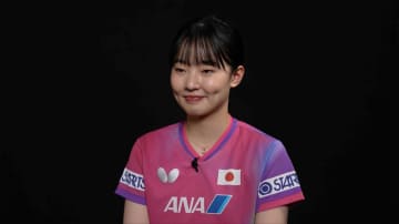 張本美和 兄・智和とのアベックメダルへ！「一番高いところを目指して頑張る」【世界卓球】