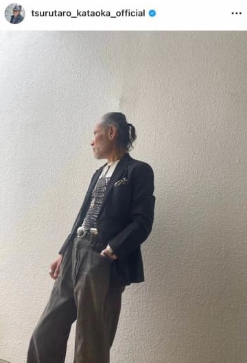 片岡鶴太郎70歳、イケおじ爆発な個性派コーデがステキ...イヤリングはティファニー　「オシャレですね！」