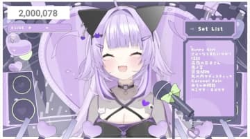 ホロライブ猫又おかゆ、YouTube登録者数200万人を突破