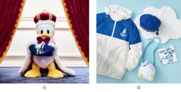ドナルドダックの誕生日をお祝い♪ 王様コスがお似合い～!! 新コレクション登場
