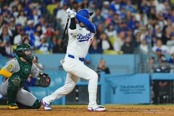 「軽く打っただけのように…」　大谷翔平の14号に地元放送局唖然「信じられない」