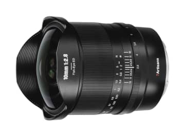 7Artisansからフルサイズ対応F2.8のMF魚眼レンズ　画角185°の「10mm F2.8 II Fish-eye ED」　最短撮影距離は15cm
