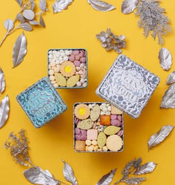 【パティスリー GIN NO MORI】夏季限定のクッキー缶に、ミニサイズが仲間入り♡