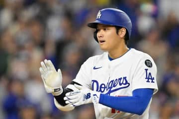 大谷翔平、衝撃の2打席連発に手応え十分「良いHRだった」　5月13戦8発、ボブルヘッドデーの活躍は「たまたま」
