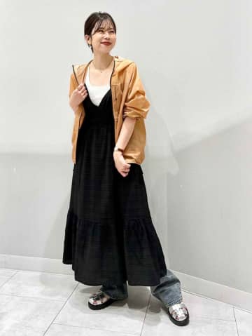 その着方、時代遅れかも【GU】ワンピ × パンツで垢抜け♡「レイヤードコーデ」