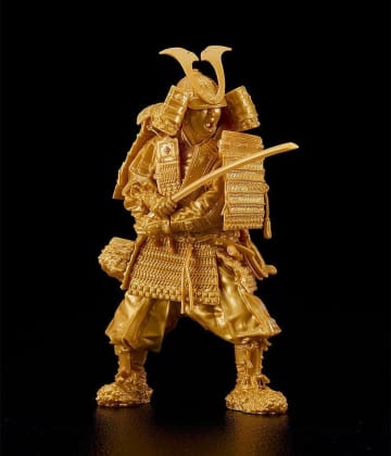 「PLAMAX 1/12 鎌倉時代の鎧武者 黄金の装 Gold color edition」