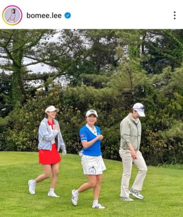 イ・ボミ、キム・ハヌル、チェ・ナヨンが韓国男子プロのレジェンドと記念写真 超豪華メンバーにファンも驚きの声！