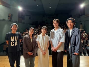 夏生大湖、初の主演作が地元・大分で公開に感無量！　シンガーソングライターLeinaの主題歌初披露に興奮！