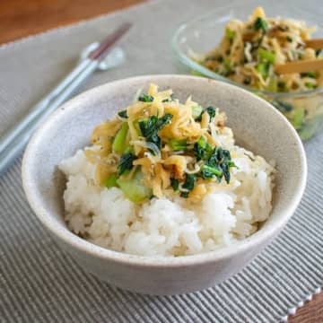 【小松菜と切干大根の最強ふりかけできた！】「ご飯100杯いけちゃう！」永久保存版ふりかけレシピ