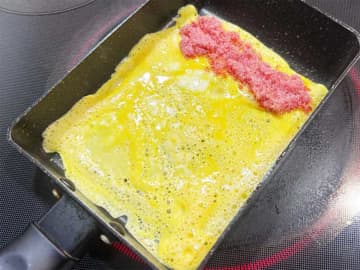 一見、普通の玉子焼き　カットすると…「子供のテンションアップ！」