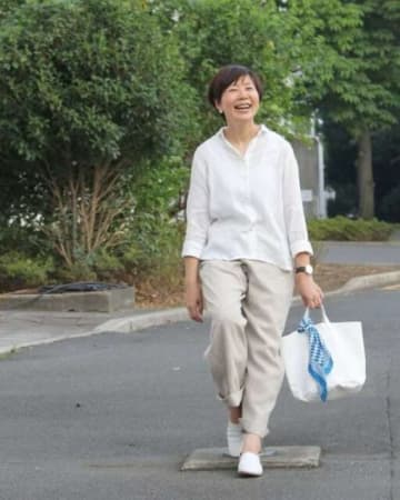 50代、明日のコーデはこれがオシャレ♪ 服を選ぶのがめんどくさい人のためのお手本コーデ【5月17日春】