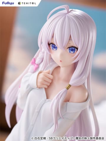 『魔女の旅々』イレイナがシャツ姿でフィギュア化！お手頃価格でも30cmのビッグサイズで再現