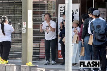 元ジャンポケ斉藤、バームクーヘン事業が早くも息切れ…客足は途切れ途切れ、売れ残りは “赤黒顔” で翌日再販の苦境