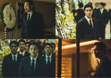 Netflix復讐ノワール『広場』スチール写真公開、ホ・ジュノ×チュ・ヨンウ親子の確執が爆発