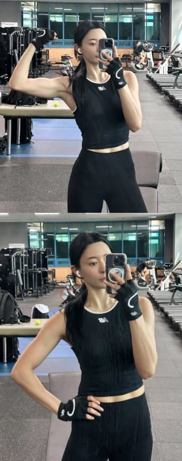 “韓国陸上界のイ・ヨンエ”、鍛え抜かれた筋肉美で視線釘付け…憧れスリム体型に「カッコいい」の声【PHOTO】