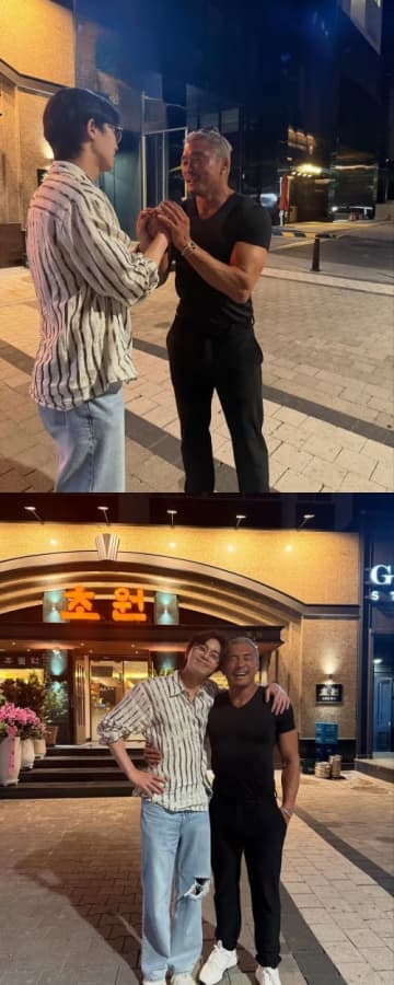 「僕よりも男らしかった…」秋山成勲、パク・ソジュンの魅力に感服！ファンも悶絶するツーショット【PHOTO】