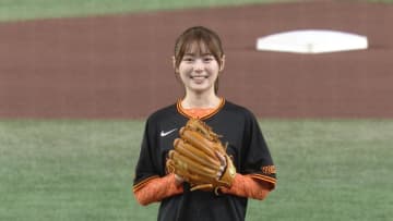“大の巨人ファン”田畑志真「すごいお仕事されているなという思い」始球式で選手のスゴさを実感