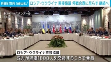 ロシアとウクライナが3年ぶりに直接協議 停戦合意に至らず