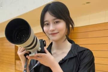 柔道・角田夏実のカメラマンは“元高校教師モデル”「なんでこんなにも可愛いのか」とファン称賛