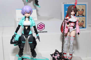 シリーズ5年目を迎える「30 MINUTES SISTERS」シリーズ。大きな進化を感じられるシスター「シュレミ」と「ライディラ」に注目！【#静岡ホビーショー】