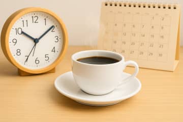 コーヒーを飲んではいけない時間帯とは？効果を引き出すベストタイミングも解説