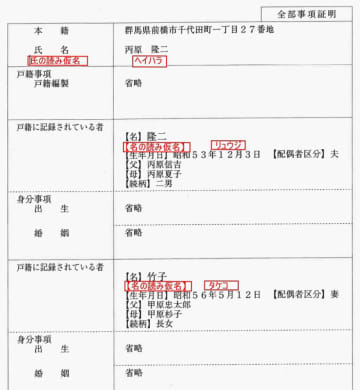 戸籍読み仮名、年金遅滞の懸念　変更後に銀行口座と不一致で