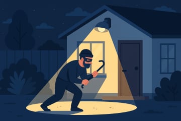 空き巣が「やりにくい」と感じる家の特徴７つ…狙われやすい家との決定的な違いは？