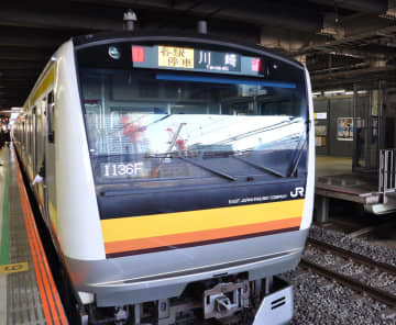 川崎の南武線鹿島田駅でオーバーラン　雨でブレーキが十分に効かず　次の駅までそのまま運転
