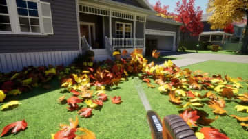 大量の落ち葉を強力ブロワーで吹き飛ばすチルな落ち葉掃除シム『Leaf Blower Co.』発表！デモ版の一般配信5月22日スタート