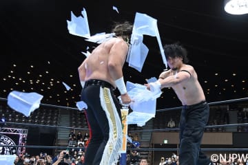 「エヴァンゲリオンですらハッピーエンドで終わったのになんでプロレスまでバッドエンドにしなきゃいけないんだ」MAOとデスペラードが新日本プロレスメインイベントで笑顔のクレイジーファイト！