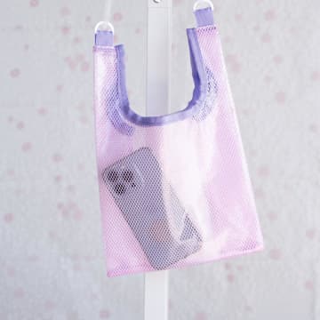【ダイソー × TGC】淡パープルが可愛い♡「コラボバッグ」
