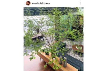 「庭が広くないので…」　人気モデルの緑あふれる自宅に称賛の声　「何もかも素敵！」