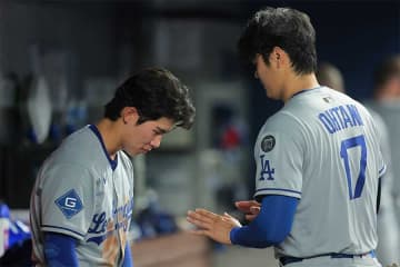 キム・ヘソンが大谷アシストで“急造担当”　陰でひっそりと…絶好調状態でスタメン外もHRで貢献