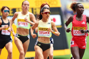 田中希実が3000メートルのペースメーカーを遂行→１時間40分後の女子1500メートルに備える【陸上セイコーGGP】