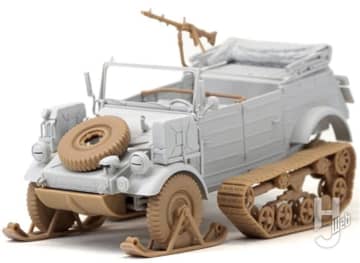 「ドイツ Pkw.K1 キューベルワーゲン155型 ハーフトラック」「TANKS OF THE WORLD WWII 日本海軍 水陸両用戦車 特二式内火艇 カミ」「アメリカ軍 M113 ACAV 装甲騎兵戦闘車 106mm無反動砲装備」などミリタリーモデル新商品が続々登場!【スケール新製品】