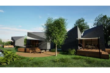 本格アウトドアサウナも！グランピング施設「里山テラス」千葉県富津市にオープン