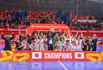 アジア杯女子フットサル、日本が優勝