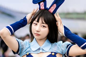【コスプレ】インスタ約156万の韓国人気モデルがひたすらキュート！バニーガールの水着姿は反則級【写真9枚】