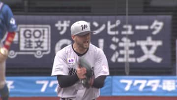 【ロッテ】先発・ボスは来日後初の8回を投げ無失点と好投　4イニング連続の三者凡退など好調・日本ハム打線を圧倒