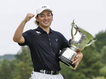 22歳の金子駆大が初優勝　関西OPゴルフ
