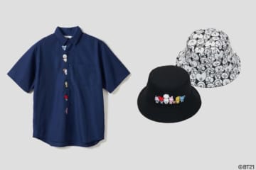 BT21「グラニフ」とコラボ！　愉快な仲間たちをデザインした“トートバッグ”など全14種展開へ