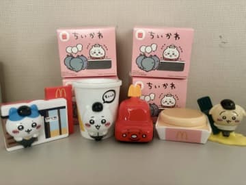 【ハッピーセット】ちいかわ第一弾！全4種をコンプリート
